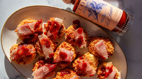 Hot Habanero Fried Goat Cheese Rings