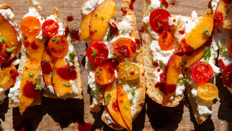 Spicy Burrata Toasties